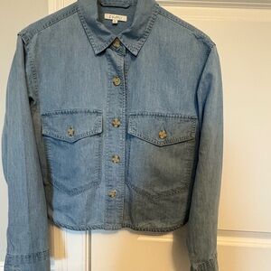 Z Supply Light Blue Jean Jacket